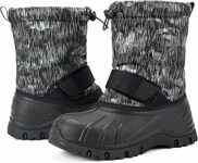 Azooken Bambino Stivali da Neve Ragazzi Ragazza Impermeabili Caloroso Scarpe Inverno 28-40 – B0DHVFVX3J