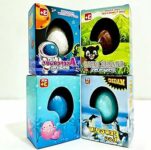 4 Uova Magiche da Far Schiudere – Giocattolo ad Acqua per Bambini con Pinguino, Axolotl, Orso Nero e Astronauta – Uovo Sorpresa che Cresce in Acqua – Giocattolo Educativo da 3 Anni – B0G5G2VGBV