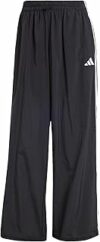 adidas Donna Essentials 3-Stripes Lifestyle Woven Parachute Pants – B0CZPC7N3B