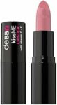 deBBY, kissME LIPSTICK Rossetto Cremoso, Formula Antiossidante con Vitamine E e C, Finish Luminoso e Pieno, Texture Leggera, Aroma Fruttato, Colore 03 Princess Rose – B0CP7ZZTCM
