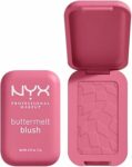 NYX Professional Makeup Blush in Polvere, Per un Look Fresco e Colorato, Arricchito con Burro di Mango, Mandorle e Karitè, Sfumabile, Buttermelt, Tonalità: Blush for the Butta, 5 g – B0CZ5HLDK9