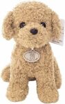 Uposao Teddy Dog Peluche Simulazione Cane Farcito Giocattolo Barboncino Bambini Cuscino per Dormire Animale Simpatico Animale Domestico Compleanno Regalo di Natale per Bambini Ragazza, 25cm – B0BQMHQ6RJ