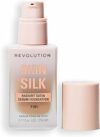 Makeup Revolution, Skin Silk Serum Foundation, Light to Medium Coverage, Contains Hyaluronic Acid, F10, 23ml – B0CRVTKGBF