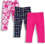 Chicco Leggings Bambina, Set di 3 Pantaloni Leggings Stile Capri, in Morbido Cotone, Abbigliamento Bambina, Designed in Italy – B08XJR729W