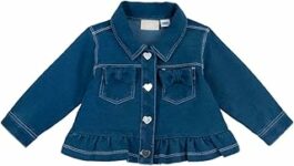 Chicco Giacca Jeans Bambina, Giubbino in Denim, Ideale per Primavera e Autunno, Designed in Italy, Abbigliamento Neonata 0-24 Mesi e Bambina – B0D4DVJP57