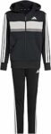adidas Seasonal Essentials Tiberio 3 Stripes Fleece Tracksuit TUTA Unisex – Bambini e ragazzi – B0CZXZ7NFZ