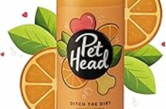 Pet Head Shampoo per Cani con Testa per Animali Domestici, per eliminare Gli odori, Colore Arancione – B08P4S9GV1