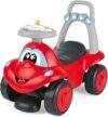 Chicco Billy Walk&Ride Eco+, Primi Passi, Girello e Cavalcabile, Assemblaggio Semplice, Manubrio Ergonomico, Ruote Larghe, Con Suoni e Luci di Guida, in Plastica Riciclata, Bambini 12-36 Mesi, Rosso – B09XVFT6RR