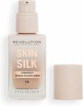 Makeup Revolution, Skin Silk Serum Foundation, Light to Medium Coverage, Contains Hyaluronic Acid, F10, 23ml – B0CRVTKGBF