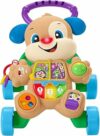 Fisher-Price – Cagnolino Primi Passi Smart Stages, con 3 livelli di gioco, 75+ canzoncine, luci e attività, versione italiano +ES+IN+PT, giocattolo per bambini, 6+ mesi, HWD62 – B0CFLNX5Y3