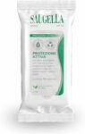 Saugella Attiva, Salviettine Intime Antibatteriche, pH 3.5, con Estratto di Timo, ottimo Post Parto, in Gravidanza, Durante il Ciclo Mestruale, in Palestra o in Viaggio, 15 Salviette Monouso – B0DWY34D3F