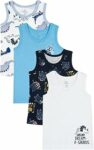 Chicco Canottiere Bambino e Bambina, Confezione da 4, 100% Cotone, Abbigliamento Bambino e Bambina, Designed in Italy – B0BPYFDWTH