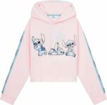 Disney Stitch Felpa Bambina Felpa Corta Ragazza 7-14 Anni Felpe con Cappuccio Cotone Misto Gadget Regalo Ragazze Bambine – B0BRZZMC3W