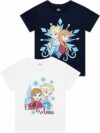 Disney Maglietta 2 Pacchi Maglietta Bambina | Frozen Abbigliamento Bambina – B0D3LX5G4X