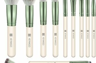 HEYMKGO Set Pennelli Make Up 12 Pezzi Diversity Pennelli Trucco Premium Setole Sintetiche Fondotinta In Polvere Correttori Fard Blending Rossetto Ombretto Sopracciglia Illuminante Pennello Trucco – B0FHPCC9MZ