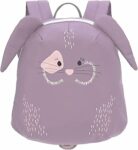 Lässig Piccolo zaino per bambini per la scuola materna con cinturino da 2 anni, 20 x 9 x 24 cm, 3,5 L, Viola (Bunny) – B08MLDT833