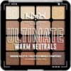 NYX Professional Makeup Palette Ombretti Ad Alta Pigmentazione, Texture Setosa, Finish Matte, Brillante e Metallizzato, 16 Colori, Formula Vegana*, Ultimate Shadow, Warm Neutrals – B01IW02HX2