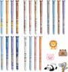 20 PCS Penne Cancellabili per Scuola Elementare Animale,Penna A Sfera Cancellabile Cute Cartoon Penna Sfera Gel per Bambini Studenti Adulti,0,5 mm, set di penne erasable per articoli scolastici,uffici – B0G6ZS6Y2Q