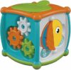Clementoni Baby Peekabo Activity Cube, Gioco Prima Infanzia per Bambini 10-36 Mesi, Made in Italy, Linea Play for Future, Stimola Motricità Fine e Favorisce la Relazione Causa-Effetto, 17672 – B09RSWQ6KX