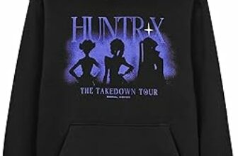 KPop Demon Hunters Ufficiale Felpa con Cappuccio Bambina e Adolescenti, Felpe Invernali, Huntrix Saja Boys Regalo Ragazza – B0FTMVMH5Q