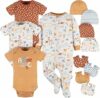Gerber Set corredino da 12 pezzi per bambini e bambine, in colori e motivi assortiti – B0CXYSPP8S
