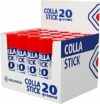 OSAMA – Colla Stick Extra Forte, Box da 20 Pezzi, 20 gr – Set Colle Stick Ideale per Cancelleria Scuola, Ufficio e Università – Scorrevole, Resistente e Adatta ai Bambini, Formula Classica – B076FC5P12