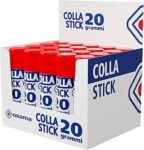 OSAMA – Colla Stick Extra Forte, Box da 20 Pezzi, 20 gr – Set Colle Stick Ideale per Cancelleria Scuola, Ufficio e Università – Scorrevole, Resistente e Adatta ai Bambini, Formula Classica – B076FC5P12