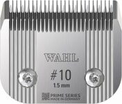 Wahl Prime Series Lame, #10, 1,5 mm, Lame per tosatrici per Animali, Lame di Ricambio, Lame di Ricambio per tosatrici per Animali Domestici, Acciaio Inox, Resistente alla ruggine, Taglio preciso – B0DK99ZBQD