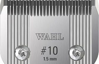 Wahl Prime Series Lame, #10, 1,5 mm, Lame per tosatrici per Animali, Lame di Ricambio, Lame di Ricambio per tosatrici per Animali Domestici, Acciaio Inox, Resistente alla ruggine, Taglio preciso – B0DK99ZBQD
