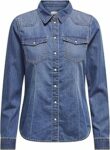ONLY Denim Shirt ONLALEXA Denim Shirt – B0C58BMDND