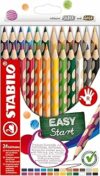 STABILO EASYcolors – Matita colorata Ergonomica – per Destrimani – Astuccio da 24 – Colori assortiti – B0CQPFQ7VP