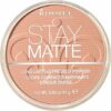 Rimmel London Cipria Compatta Stay Matte – Polvere Opacizzante a Lunga Tenuta per Pelli Grasse e Miste – Cashmere – 14 g – B00DMGDMXG
