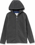 Amazon Essentials Giacca con Cappuccio e Cerniera Integrale in Pile Bambini e Ragazzi – B0861C8MF1