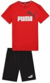 PUMA Minicats Ess Tee And Shorts Set Inf Abiti lavorati a maglia Unisex – Bimbi 0-24 (Pacco da 2) – B0B1VW35NY