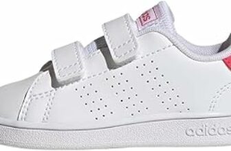 adidas Kids Scarpe Advantage Lifestyle Court Due con Chiusura a Strappo – B0B31RMYNF