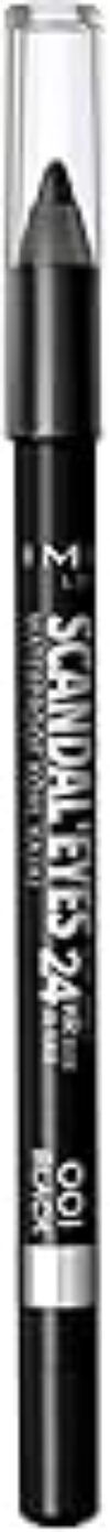 Rimmel London ScandalEyes Kohl Kajal Matita Occhi, Waterproof, Nero (001 Black) – B0742CVQW4