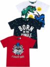 Chicco T-Shirt Bambino, Set di 3 Magliette a Manica Corta, in 100% Cotone, Ideali per la Primavera e L’Estate, Abbigliamento Bambini e Ragazzi – B0BPYF5KXS