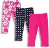 Chicco Leggings Bambina, Set di 3 Pantaloni Leggings Stile Capri, in Morbido Cotone, Abbigliamento Bambina, Designed in Italy – B08XJR729W