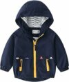 Volunboy Bambini Cappotto Giacca a Vento Con Cappuccio, Unisex Autunno Antivento Stampa Giacche – B0BTP8S6WR