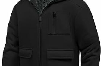 LLdress Ragazzi Giacca in Pile Cappuccio Cerniera Bambini Felpa con Maglione Caldo Calda Inverno Sudore Fodera in Pile Autunnale Pullover Ourdoor – B0D3X31Y68