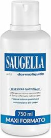 Saugella Dermoliquido Detergente Intimo Quotidiano, pH 3.5, Antiodore, Rinfrescante e Tonificante, con Salvia e Acido Lattico, 750 ml – B00KSFSBRQ