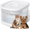 Homerunpet Fontanella per Gatti, 18dB Silenziosa, 2.5L, Fontana per Gatti con Pompa Senza Fili, Sistema di Filtraggio Professionale, Facile da Installare e Pulire in Lavastoviglie, Senza BPA in Tritan – B0F7R82X5Q