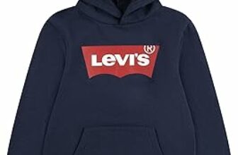 Levi’s Screenprint Batwing Pullover Felpa con Cappuccio Ragazzo – B07YCN2ST9