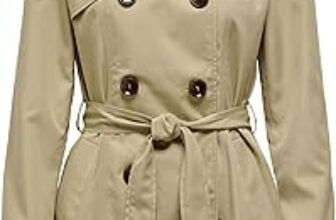 ONLY Onlvalerie Trenchcoat Otw Noos Trench Donna – B083KVKGPP
