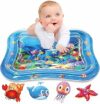Infinno Tappetino Gonfiabile per Pancia Tappetino per Giochi d’Acqua per Bambini per Neonati e Bambini Piccoli Giocattoli per Bambini da 3 a 24 Mesi, Rafforza i Muscoli del Tuo Bambino, Portatile – B07XC6YCC5