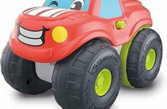 Clementoni Baby Leone Pick-up, Macchinina Bambino 1-4 Anni, Gioco Prima Infanzia, Fuoristrada con Suoni e Sirene, Stimola Manualità, Vista e Udito, Made in Italy, Lingua Italiana, 17500 – B0DXL3LSY8
