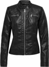 ONLY Faux Leather Jacket ONLBANDIT Faux Leather Jacket – B00DVI6V1U