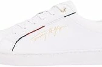 Tommy Hilfiger Donna Sneakers con Suola Preformata Tommy Signature Scarpe – B0BF53NP24