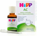 HiPP- HiPP AC, Integratore Alimentare, Eliminazione dei Gas Intestinali, Melissa, Camomilla, Galatto-oligosaccaridi (GOS), Regolare Motilità Gastrointestinale, Bambini, Flacone 30 ml, Senza Glutine – B0D2D2247Q