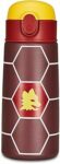 AS Roma Seven Borraccia A.S. ROMA Calcio, Rosso Giallo, Borraccia Termica in Acciaio Inox Interno Esterno, Mantenimento Temperatura fino a 24h, Borraccia Scuola Bambino – Bottle Termica – B0CZ48L33G